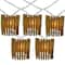 10ct. Tropical Bamboo Outdoor Patio String Lights